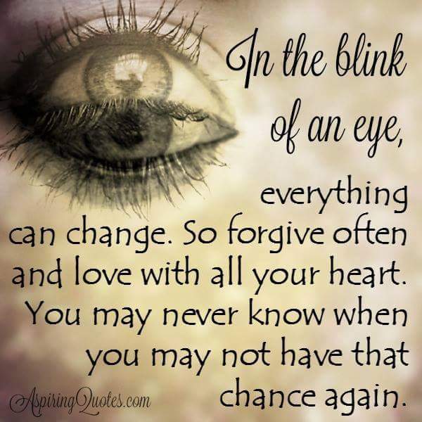blink of an eye